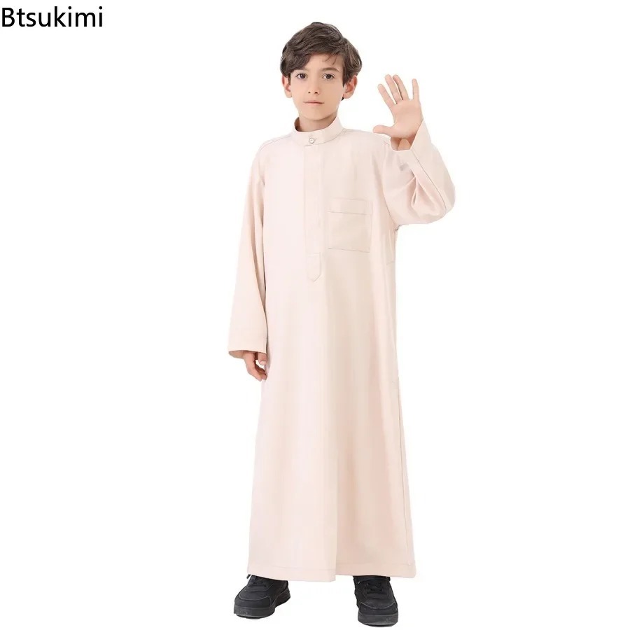 Summer Clothing Pakistan - 민족 스타일 아동복 무슬림 패션 아바야