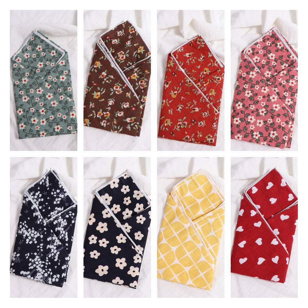 Summer Clothing Wraps - 랩스 넥커치프 프린팅 코디 의류 액세서리