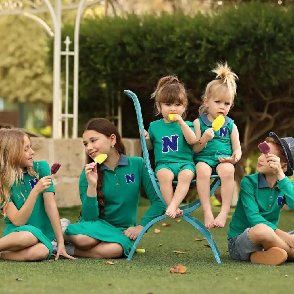 Summer Clothing Baby Girl - 2026 말리의 SS 그린 폴로 컬렉션