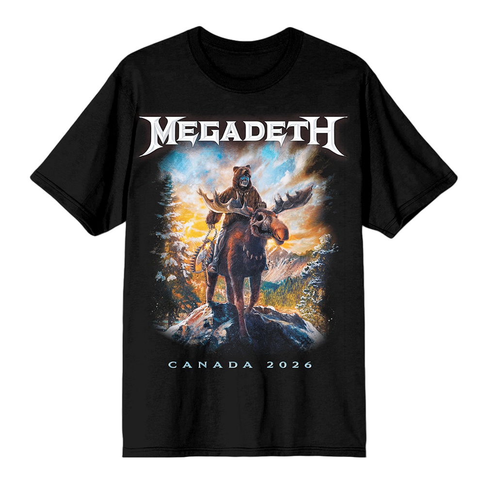 록 밴드 Megadeth 캐나다 작별 투어 티셔츠 남성 - Summer Clothing Women Canada 리뷰 및 가격