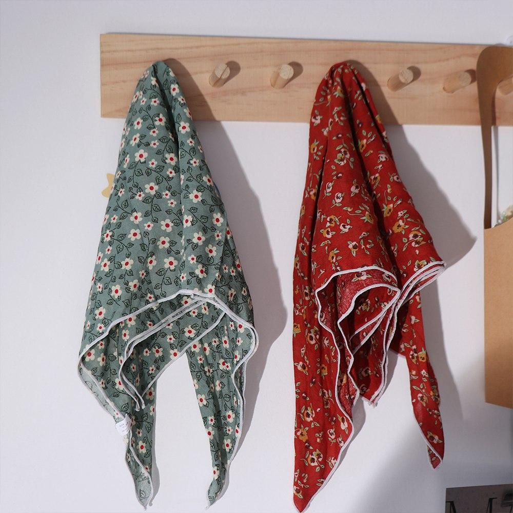 랩스 넥커치프 프린팅 코디 의류 액세서리 작은 사각 스 - Summer Clothing Wraps 리뷰 및 가격