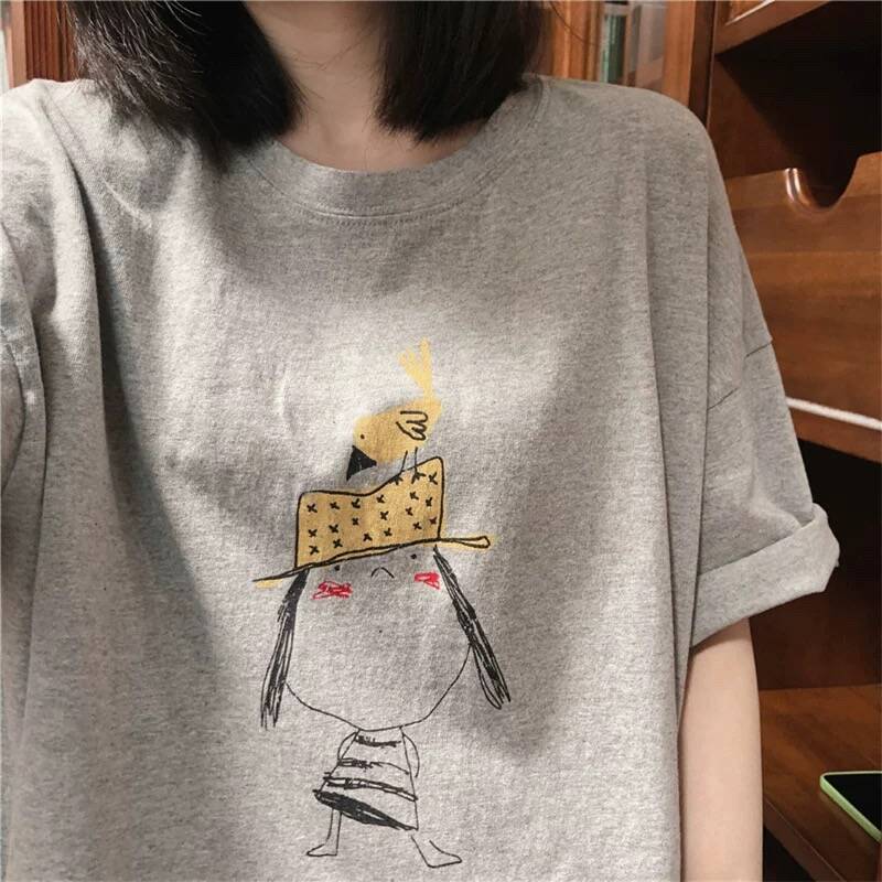 남성용 루즈핏 반팔 티셔츠 순면 하프 슬리브 트렌디 브 - Summer Clothing Brands 리뷰 및 가격