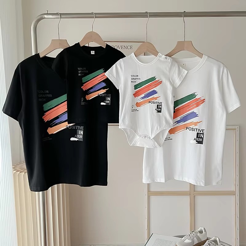패밀리룩 티셔츠 2026 여름 남아 여아 엄마 아빠 아 - Summer Clothing Drawing 리뷰 및 가격