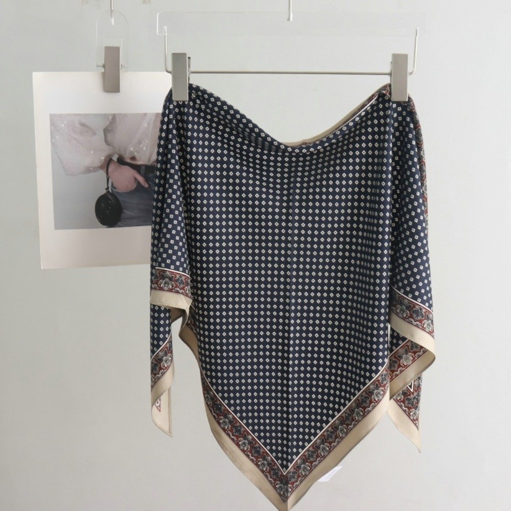 새로운 새틴 여성 스카프 타이 염색 레트로 스카프 벨트 - Summer Clothing Wraps 리뷰 및 가격