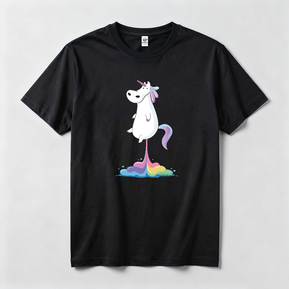 재미 있은 이상한 카와이 유머 만화 통통한 무지개 유니 - Summer Clothing Drawing 리뷰 및 가격