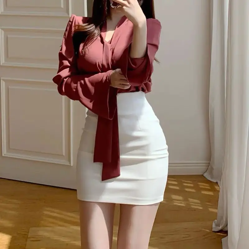 여성용 타이트 스커트 하이웨이스트 랩 코케트 섹시하면서 - Summer Clothing Wraps 리뷰 및 가격